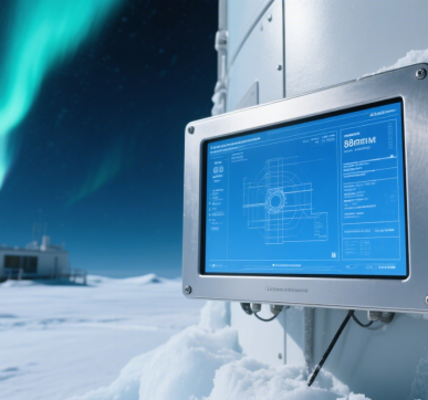 防塵防水工業(yè)顯示器，嚴(yán)苛環(huán)境可靠用