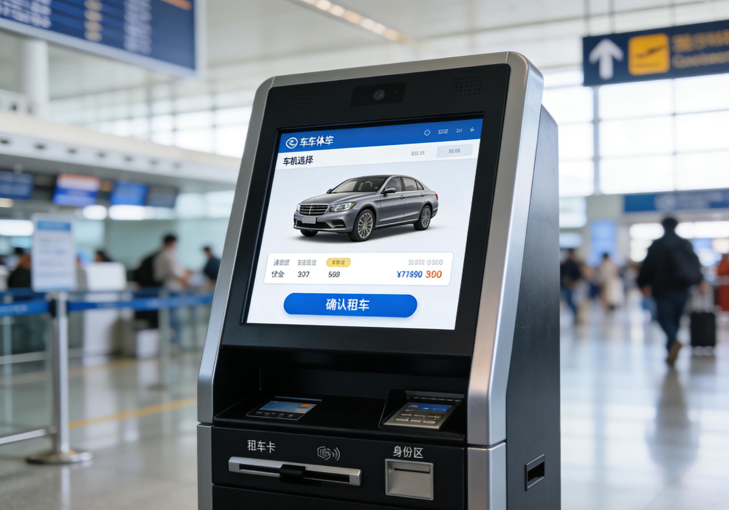工控一體機在自助租車終端中的應(yīng)用